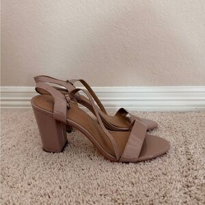 Abound Nude Block Heel Sandals